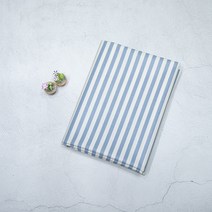 [원단쟁이] 라미네이트 8mm 스트라이프 블루 E