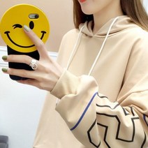 가바바 여성 후드티 심플하면서 독특한 데일리 긴팔 티셔츠 G39288