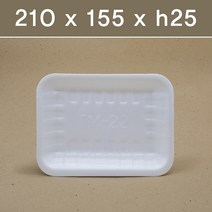 패키지요 스티로폼 사각트레이 22호 1000개