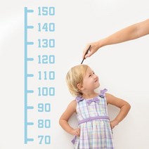 [코이핀즈] 내아이 키재기 줄자 스티커, F