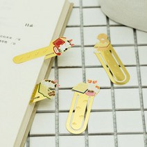 고양이 금속 북마크 북클립 책갈피, 2번울보