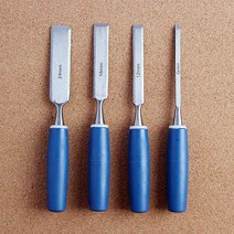 고강도 스틸 날 목공용 공구 끌 4종 SET 목공구