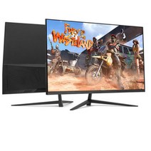24 27인치 디스플레이 HD 보더리스 모니터링 게임용, 24인치 144HZ 백색 곡면공식 규격