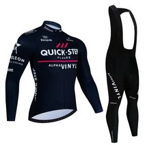 자전거의류 사이클 자켓 바람막이 져지 퀵 스텝 남성용 사이클링 저지 긴 소매 세트 MTB 자전거 의류 20D 젤 턱받이