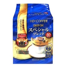 (재팬푸드몰) 키커피 드립온 스페셜 블랜드 80g (8gx10봉)