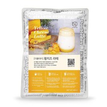 더블데이 홈카페 황치즈 라떼 파우더 330G 800G, 리필패키지