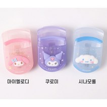 캐릭터 뷰러 속눈썹 뷰렛 집게 올리기 휴대용 시나모롤 멜로디 쿠로미 1858