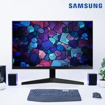 삼성전자 60.4cm LED 슬림베젤 모니터, 1.LS24C310EAKXKR/삼성 신모델