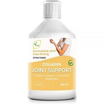 액체 콜라겐 보충제 빠른 흡수 식이가수분해 음료 관절 뼈 피부 근육 지지 여성 남성 무취 500 ml (무설탕)