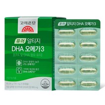 고려은단 퓨어 알티지 rTG DHA 오메가3 식물성캡슐 60캡슐 X 1개 (1개월분) 100%정품 159926, 퓨어 알티지 DHA 오메가3 60캡슐 X 1개, 쇼핑백 포함(무료)