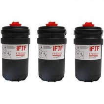 5303743용 iFJF FF63009 연료 필터 FF63008 요소 FH22168을 BL 시리즈 엔진 여과 10마이크론 오물 홀딩 캡 보호 시스템 수명 교체1개 세트, Set of 3