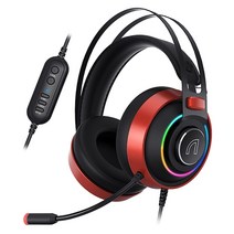 앱코 N620 ENC 가상 7.1 노이즈캔슬링 게이밍 헤드셋, 단품