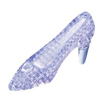 IQPLUS 크리스탈퍼즐 입체퍼즐 3D퍼즐 조각맞추기 지능개발 수집 취미 선물 키덜트, S38.화이트 구두, 44피스