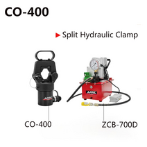 터미널 전동 유압 클라우케 유리 SR 슬리브 압착기 400 휴대용 분할 수동 펜치 전기, 1개