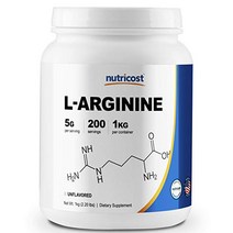 뉴트리코스트 L-아르기닌 파우더 1개 1서빙 5g L-Arginine Powder, 1kg