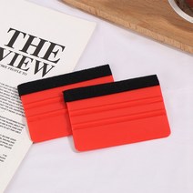 무광 차량용 흡착 래핑지 필름 카본 컬러 본넷 ppf 2pcs 비닐 포장 자동차 필름 설치 스퀴지 탄소 섬유 도, 01 빨간