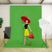 스튜디오 사진 롤 배경지 대형 암막 크로마 누끼 스크린 250X300, 그린250X300