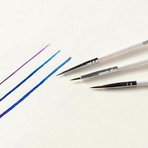 아크릴 세필붓 그림붓 학습용붓 세필브러쉬 미술브러쉬 미술교구, 타입:00호
