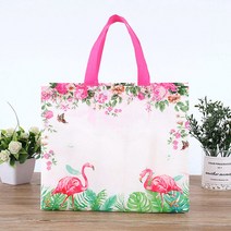 플라밍고 부직포 가방(32x27cm)/ 선물 답례품 쇼핑백, 상세 참조