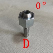 유압 피팅 메트릭 M10-M42 스레드 콘 호스 엔드 오일 파이프 커넥터 홀드 유형 튜브 고압, D_6MM to M16x1.5