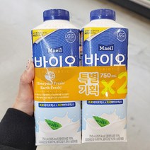 매일 바이오 드링크 플레인 기획 750ML X 2 x 1개 일반포장