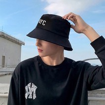 NYC 벙거지 패션 대두 남자 여자 남성 여성 버킷햇 모자