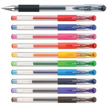 유니 유니볼 시그노 0.5mm 10자루 UM-151-05 중성펜, 베이비핑크, 10개입