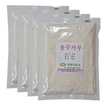 대명이유식 국산 생율무가루 560g 미용 맛사지 분말 곡물팩 [140g@4개]