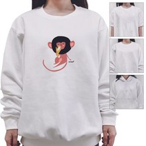 키밍 바나나먹는 원숭이 남성티 소량단체티 제작