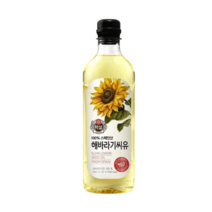 백설 해바라기씨유 900ml x 3개