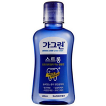 가그린 스트롱 구강청결제, 100ml, 8개