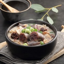 [병천아우내순대]병천순대국밥세트 4인(육수600g x 2팩+야채순대국밥고기320g x 2팩)