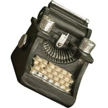 레트로 타자기 복고 빈티지 카페소품 감성 아날로그 타자기 장식 선물 모델 장난감 작가 빈티지 레트로 바, 한개옵션2, 01 As Shown, 01 5.5x5.5cm