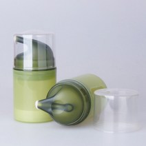 진공펌프용기(에어리스용기)30ml 50ml 100ml, 100ml그린용기