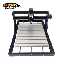 CNC조각기 각인기CNC3018 업 그레 이드 레이저 조각사 나무 CNC 라우터 기계 취미 DIY PCB PVC, 한개옵션0