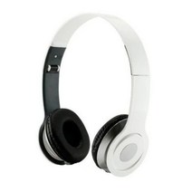 SoundStrike 3.5mm 접이식 헤드폰 헤드셋 Dj 헤드폰 Mp3 Mp4 Pc 태블릿 샌디스크 뮤직 비디오 및 기타 모든 음악 플레이어용 (옐로우), Angel White W/Mic