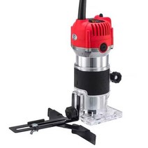 우드라이터 800w 30000rpm 나무 라우터 기계 목공 전기 트리머 14 인치 나무 조각 밀링 절단 도구 목수 전동 공구, 1-금