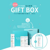 [슈라멕] 스페셜 케어크림 기프트 3종세트+수퍼소프트 클렌져50ml 블래미쉬밤색상-라이트 클래식, 1box, 라이트