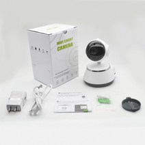 가정용cctv 아기 무선 현관용 감시카메라, 하얀색
