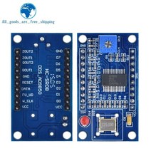 DDS 신호 발생기 모듈 개발 보드 0-70MHz AD9850 2 사인파 및 구형파, 한개옵션0
