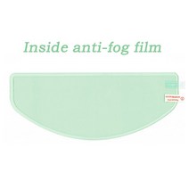 안전 보호 헬멧 모 머리 공사장 현장 3스타일 지우기 헬멧 오토바이 렌즈에 대 한 Anti-Fog 방수 필름 안개, 02 anti-fog film 1