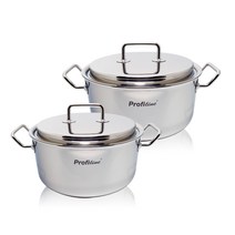 한일스텐 프로피라인 통5중 스텐냄비 2종세트(양수20+양수24)