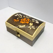한지 소품함 보석함 DIY 한지공예 만들기세트 두리한지공방, 08.돔보석함(2)