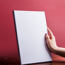 린넨 유화 캔버스(24x30cm) 무지 면천 그림판