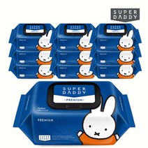 슈퍼대디 물티슈 프리미엄 캡형 70매 10팩 저자극 아기물티슈, 10개, 1개