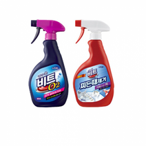 비트 O2 강력 얼룩제거제 500ml + 찌든때제거제 500ml, 18세트