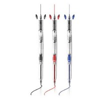 라이노바 직선샤프 0.5~0.7mm 3종 x 2p세트, 검정+빨강+파랑, 2세트