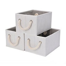 StorageWorks Medium Storage Baskets for Organizing Foldable Storage Baskets for Shelves Fabric Sto, 1