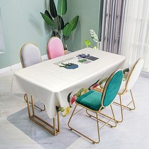 감성디자인 캠핑테이블보 식탁커버, 140×220 (6~8인용), 02. 화분