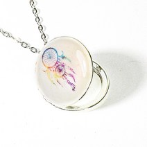 사진목걸이 HummingBird167 layering 드림캐처2 32mm 인생아이템 로켓 빈티지 목걸이 +각인전사